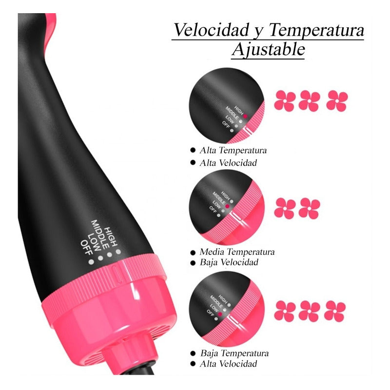 Cepillo Secador One Alisador Electrico Cabello Peine Pelo