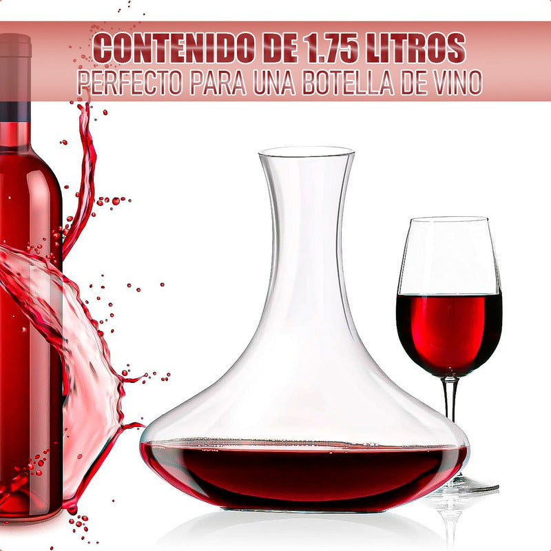 Decantador De Vino Aireador Vino Aireador De Vino 1.75 L