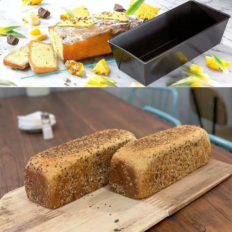 Pack X2 Moldes Pan De Pascua Molde De Queque Moldes Pan 20cm Gris