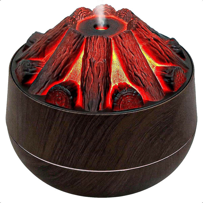 Humidificador Indoor Humidificador Aire Difusores Umificador Marrón Oscuro