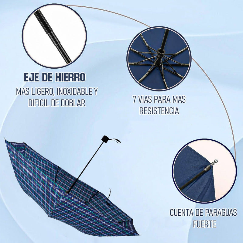 Paragua Paragua Sombrilla Paraguas Plegable Pack 2 Sombrilla Modelo 5 Líneas