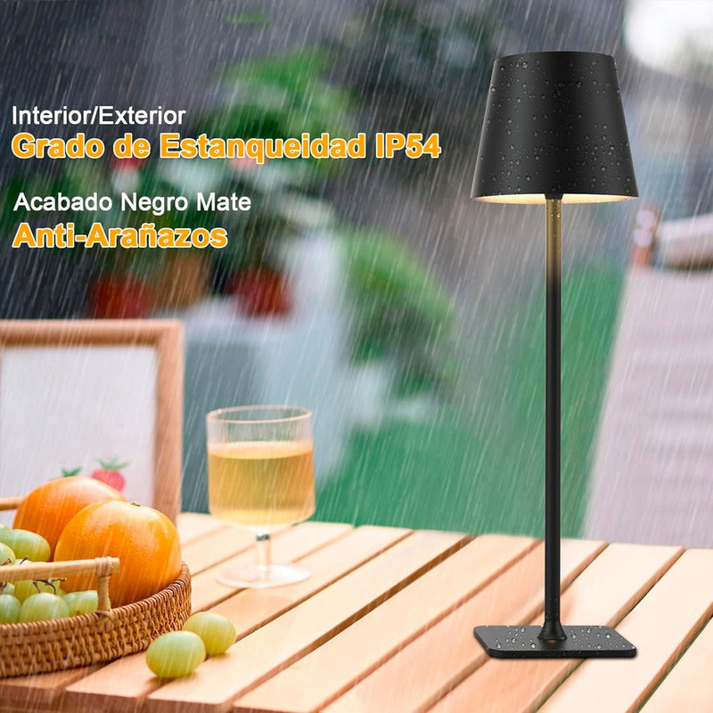 Lampara De Noche Lampara De Mesa Lampara Metalica Led Wayu