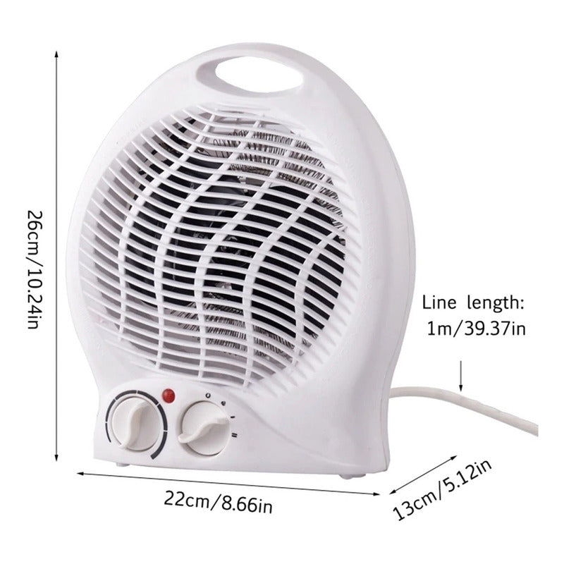 Calefactor Electricos Termoventilador Estufas Electricas Blanco