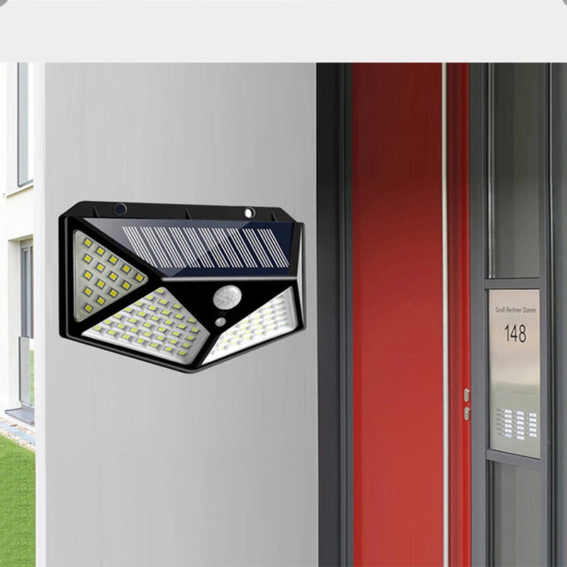 Aplique Led Solar Faroles Exterior Apliques De Pared Solares