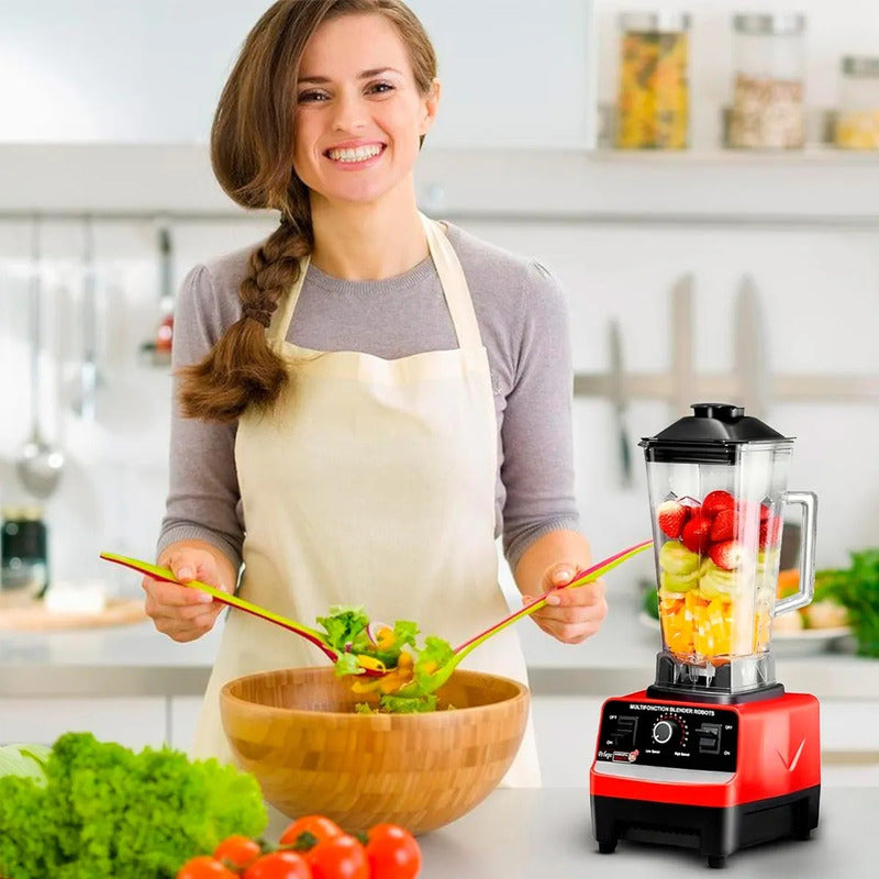 Licuadora Para Batidos Licuadoras 7500w Liquadora 2.5 Litros Licuadora Para Batidos Libre Bpa Doble Tapa Okshop Licuadoras Electricas Plasticas 220v 7.5 Kw Batidora Para Batidos Mango Ergonómico Rojo