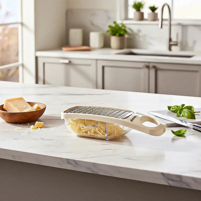Rallador Queso Keep Rallador Recipiente Ralladores Keep Okshop Rallador De Queso Y Vegetales Rallador De Plastico Keep... Beige