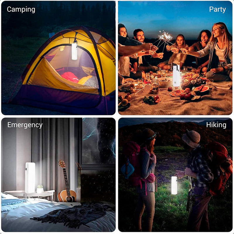 Luces De Emergencia Led Foco Led Emergencia Recargable 30led