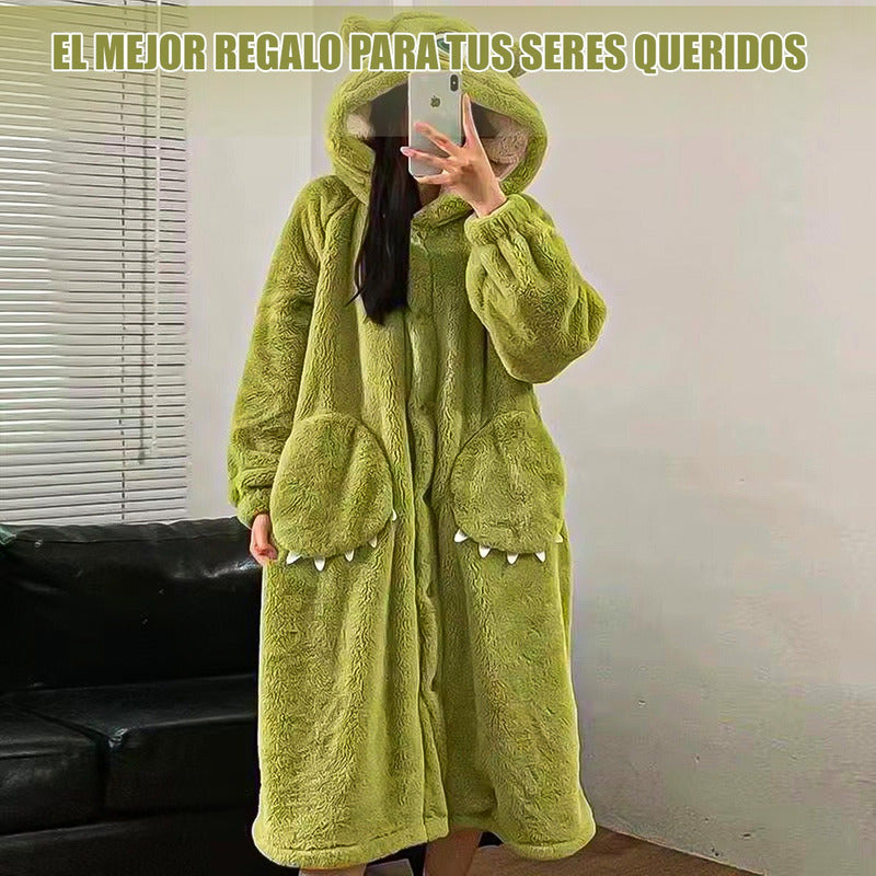 Pijama Invierno Poleron Monster Chiporro Pijama Para Adulto