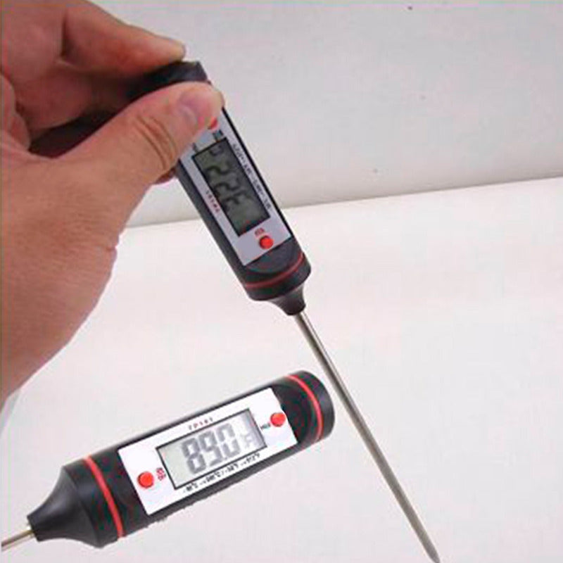 Termometro De Cocina Termometro Horno Termometro Para Carnes Negro