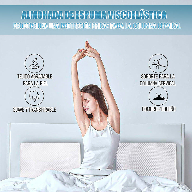 Almohadas Memory Almohada Viscoelastica Almohada Ortopedica Arcashopping Almohada Ortopedica Cervical Almohadas Terapeuticas Almohada Cervical Almuadas Almohada De Espuma Viscoelástica