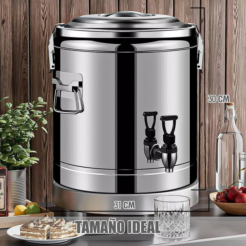 Termo De Agua 10 Lt Termo Para Agua Caliente Termos De Cafe Gris
