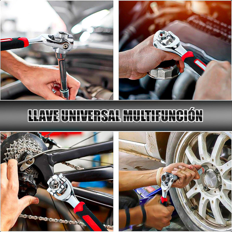 Llave Universal 48 En 1 Llave Multifunción Llave Tigre Llave Negro