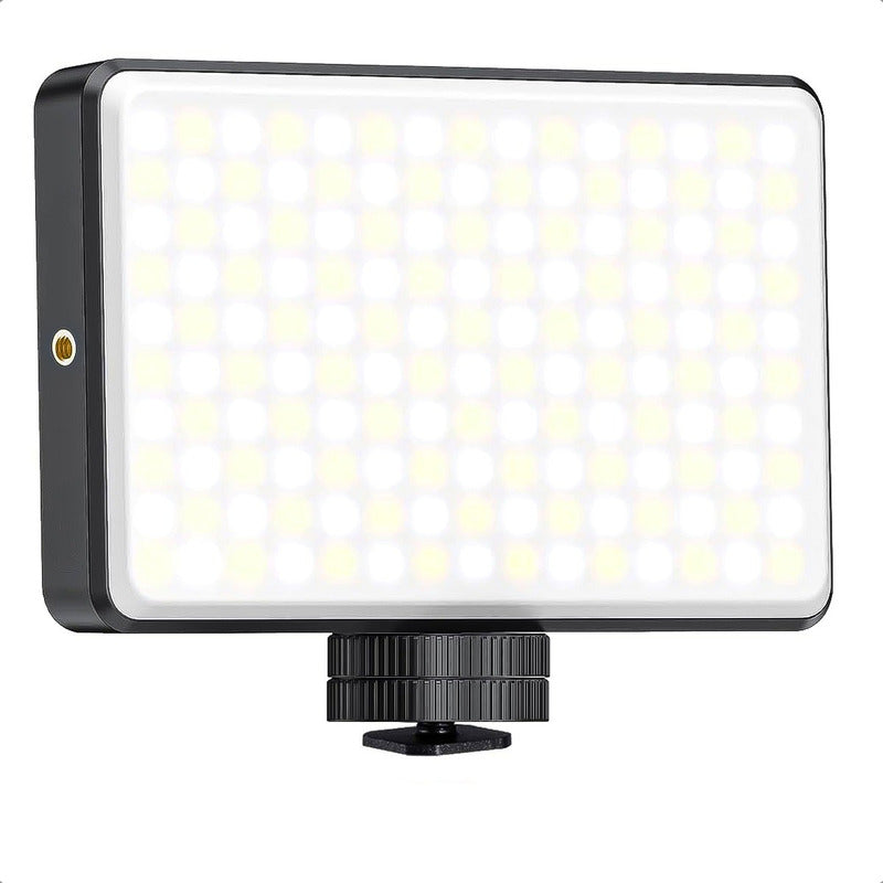 Iluminadores Camara Luz Led Recargable Luces Para Fotografia Negro Cálido/neutro/frio