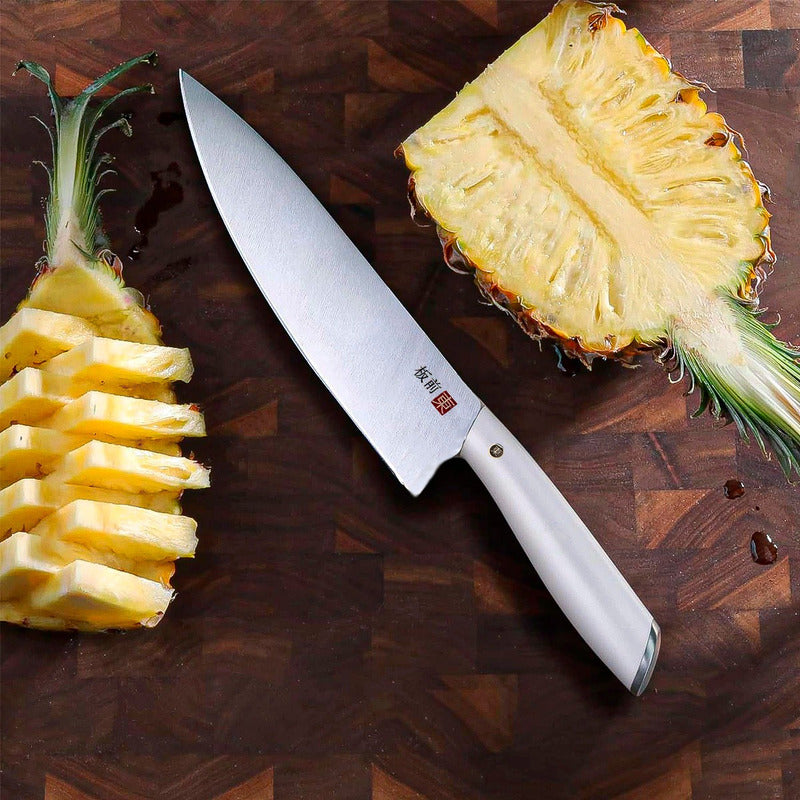 Cuchillo Chef Cuchillo De Cocina Cuchillo Carnicero Tokai Blanco