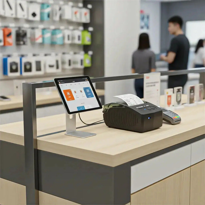 Impresora Portátil Okshop Bluetooth Para Recibos Negro