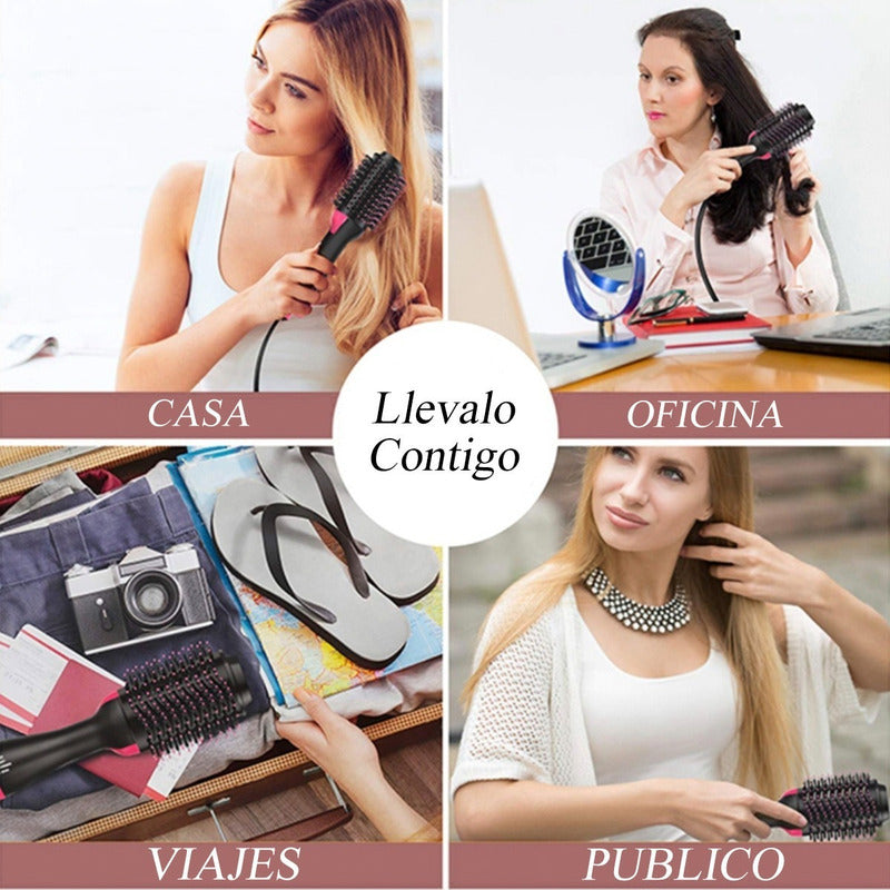 Cepillo Secador One Alisador Electrico Cabello Peine Pelo