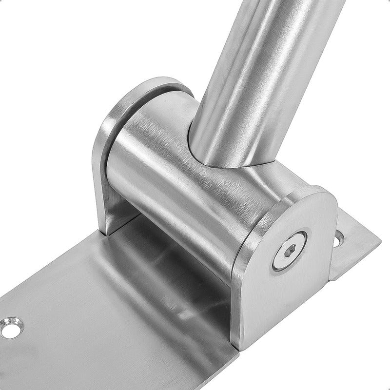Barra De Seguridad Para Discapacitados Barra De Apoyo Agarre Metal/gris