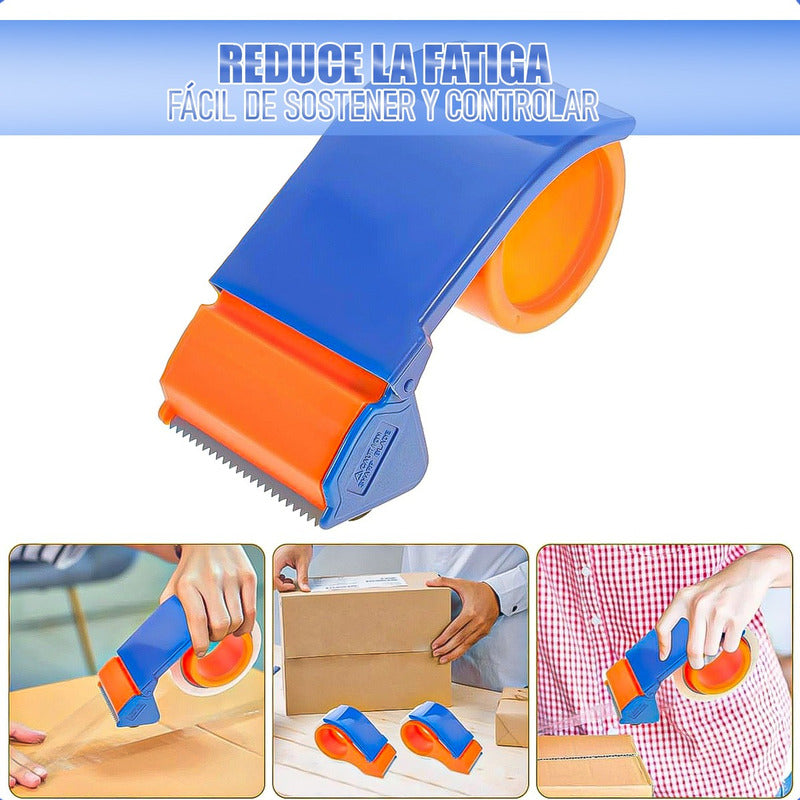 Dispensador De Cinta Cortador De Cinta De Embalaje Dispensad Naranja