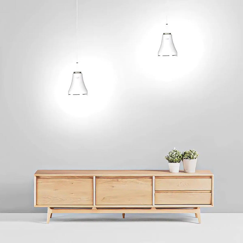 Ampolleta Led Inteligente Arcashopping 12w Recargable E27 Luz Blanca Fría Blanco Frío