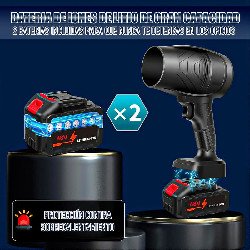 Soplador Hojas Electrica Soplador Profesional Soplador Polvo Negro