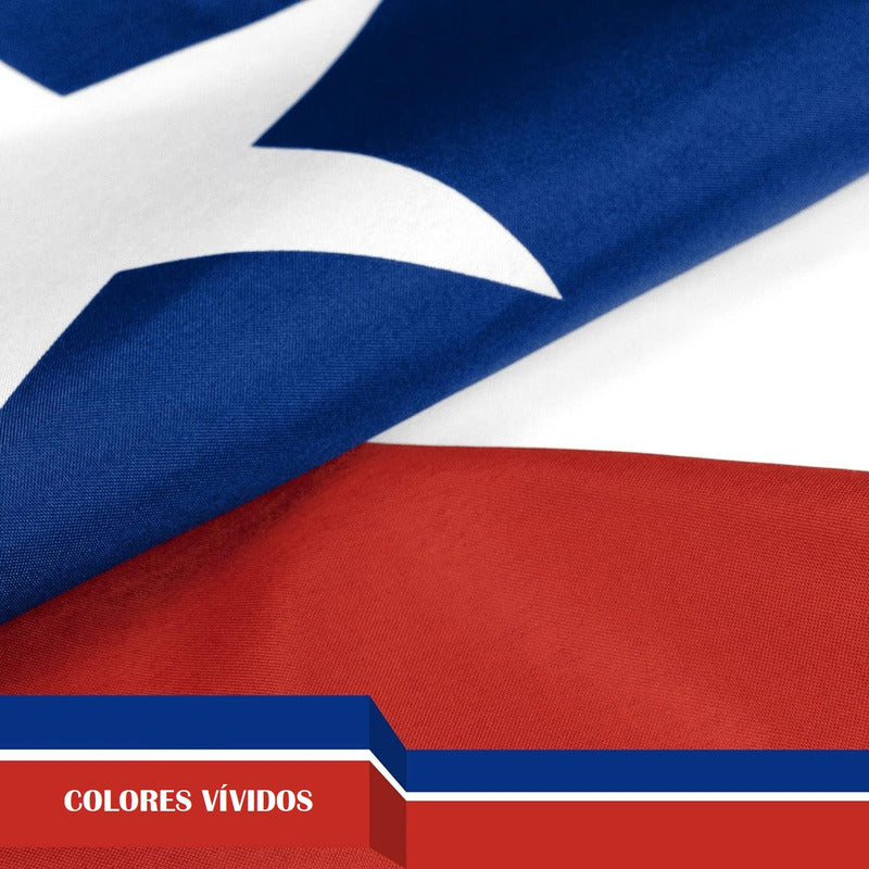 Bandera Chilena Bordada Banderas De Chile 135x90 Bandera Bandera Chile