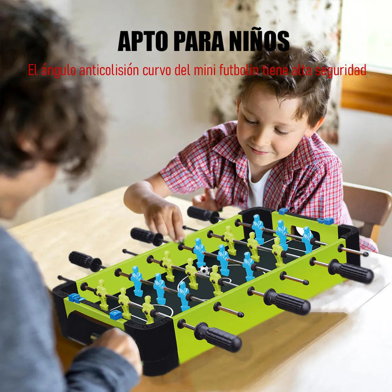 Juego Taca Taca Mesa Verde Futbolin Para Niños 2 Jugadores Juego De Mesa Niños Futbolito Verde Juego De Futbol Mesa Juego De Mesa Niños Mini Futbol De Mesa Futbolin 2 Personas 2 Pelotas Okshop