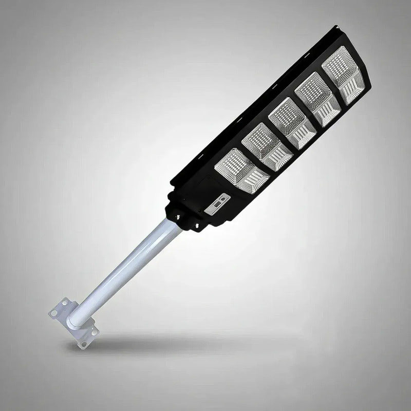 Foco Solar Led 500w Con Sensor De Movimiento, Blanco Frío Y Soporte Para Exterior Negro