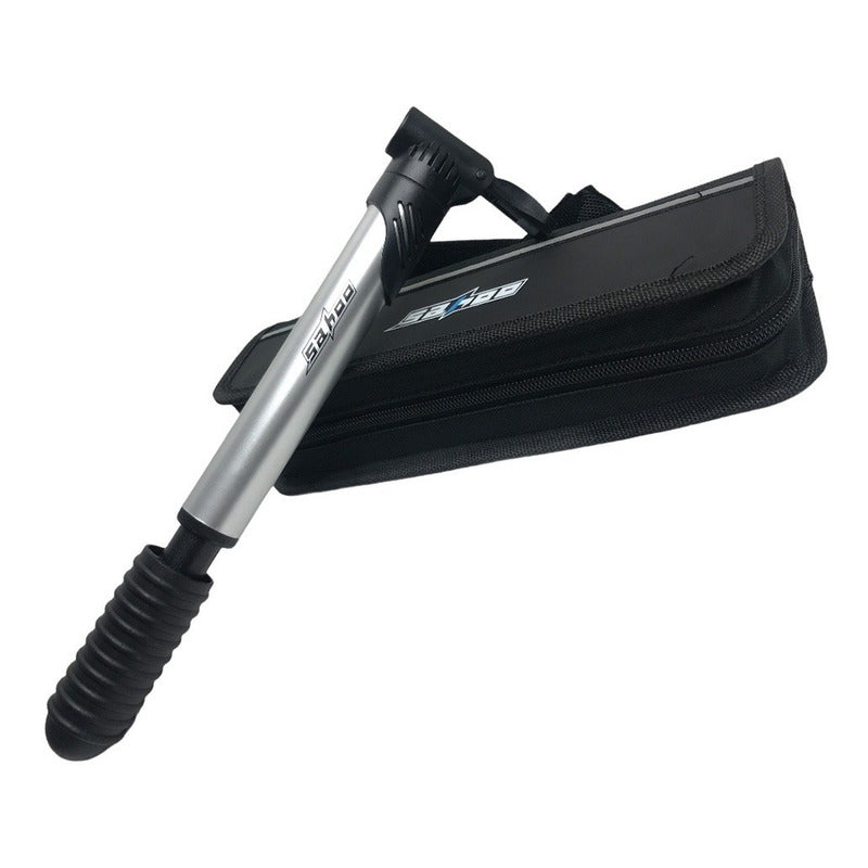 Kit Herramientas Para Bicicleta Full Completo Llave Y Parche Negro
