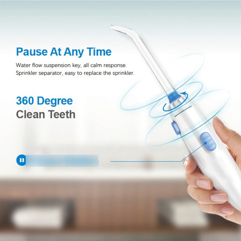 Irrigador Bucal Limpiador Dental Y Encias Waterpiks 120 Psi Blue