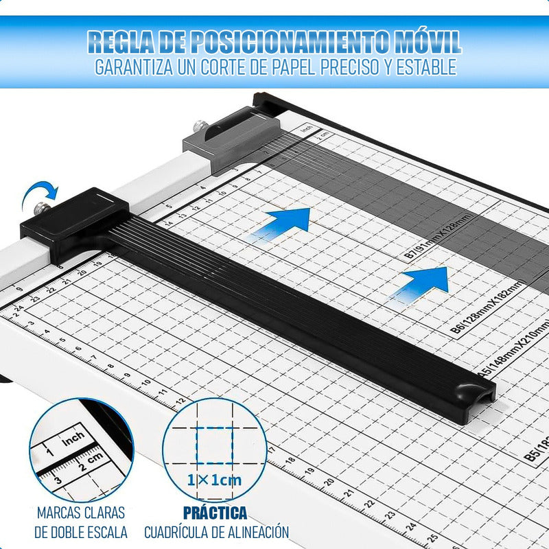Guillotina Papel A4 Guillotina Multifuncional Cortador Papel