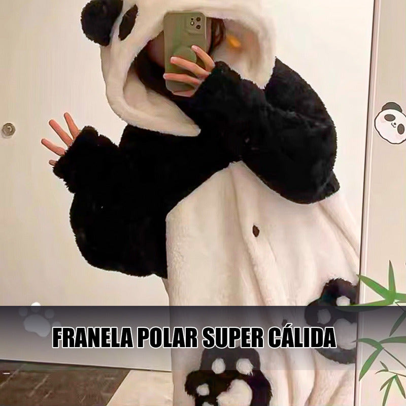 Polerones Chiporro Pijama De Invierno Poleron Invierno Diseño De Panda Adulto Poleron Con Capucha Polerones Invierno Pijama Chiporro Con Diseño