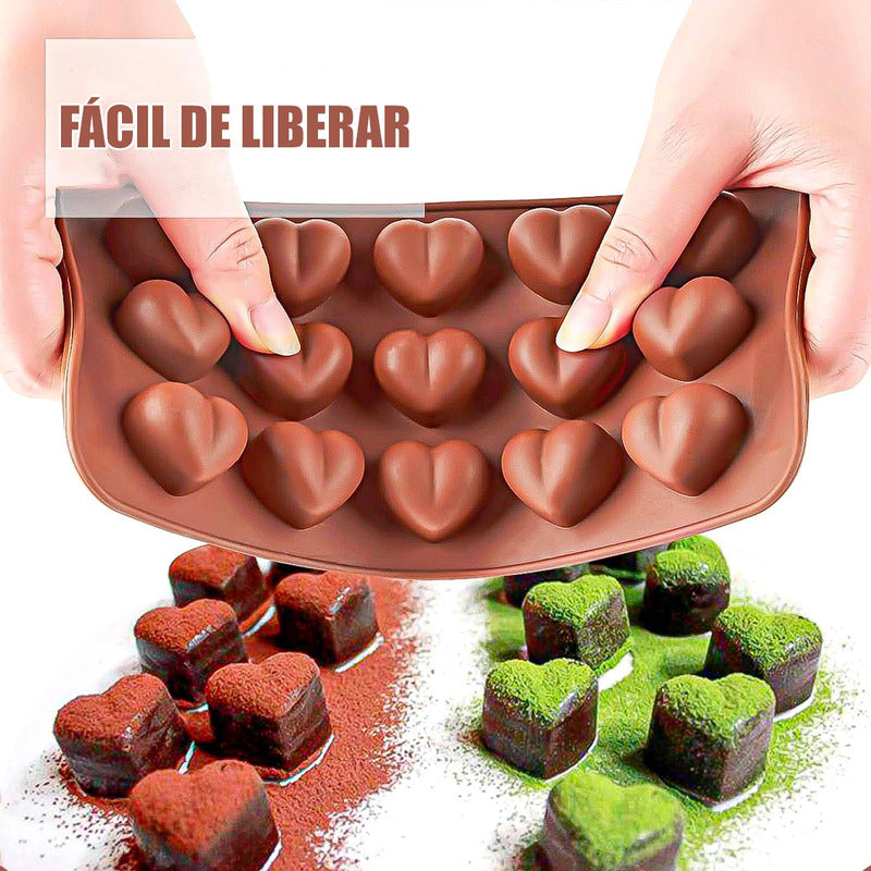 Moldes Reposteria Moldes Silicona Pack 10 Moldes Chocolate