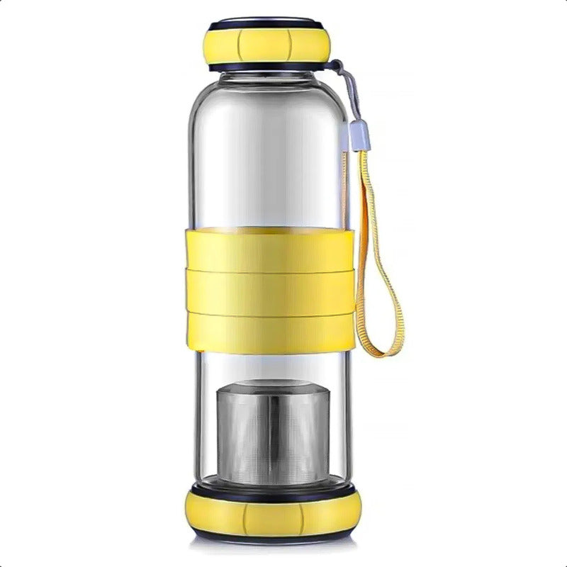 Infusor Te Botella Infusor Botella Infusora Botella Para Té Amarillo