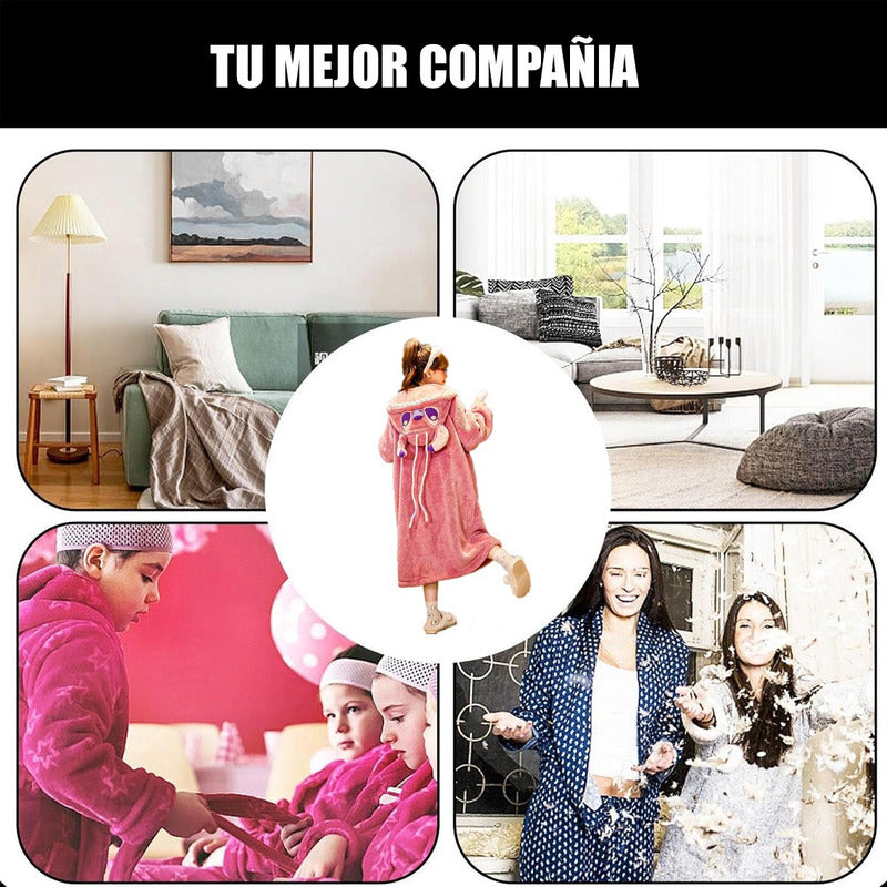 Pijama De Invierno Poleron Angel Chiporro Pijama Para Adulto Unico