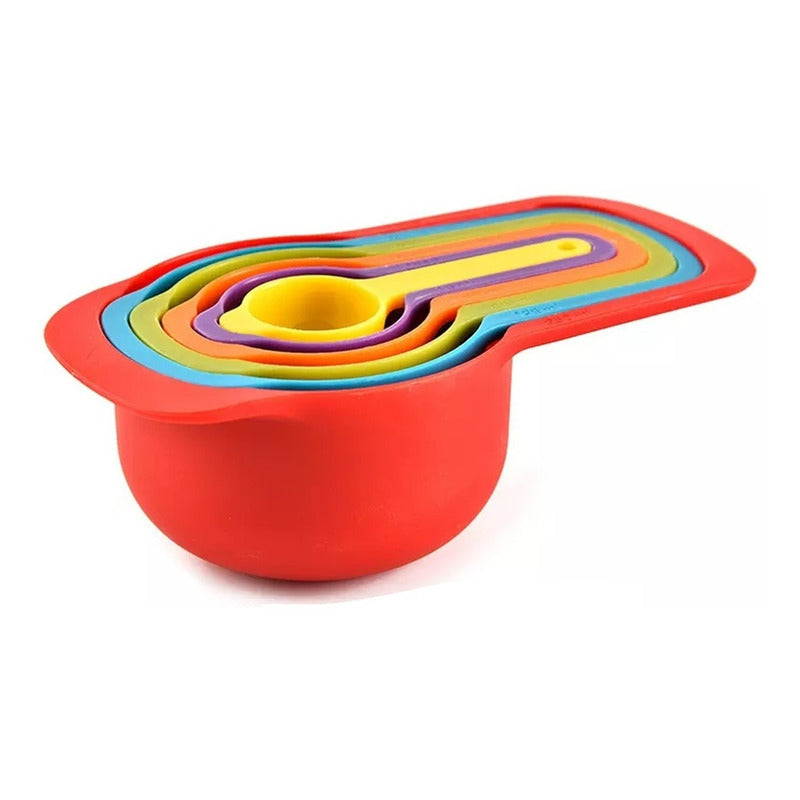 Set Cuchara Medidora Gramos Cuchara Y Taza Medidora 6 Pza Surtidos
