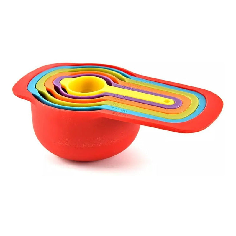 Set Cuchara Medidora Gramos Cuchara Y Taza Medidora 6 Pza Surtidos
