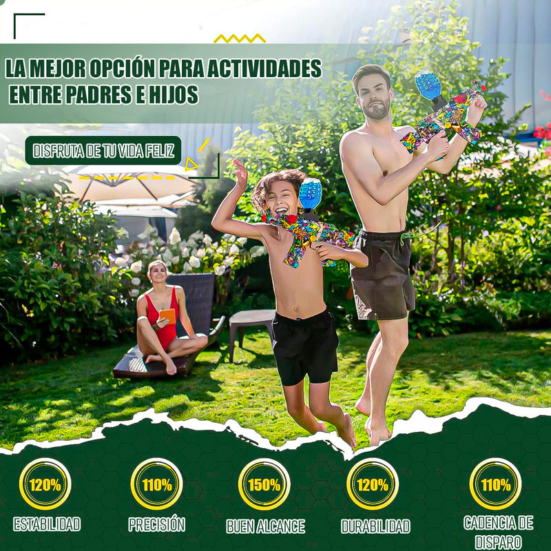 Pistola Hidrogel Pistola Juguete Pistola Pistola Automática Verde