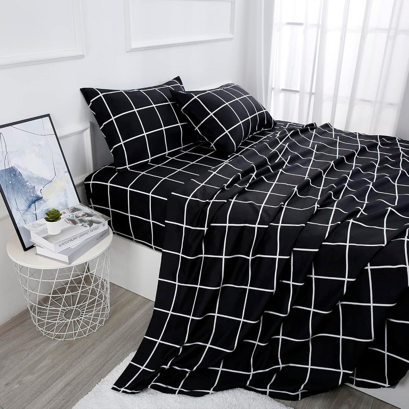 Juego De Sábanas Sabanas 1.5 Plazas Sabanas Fundas Almohadas