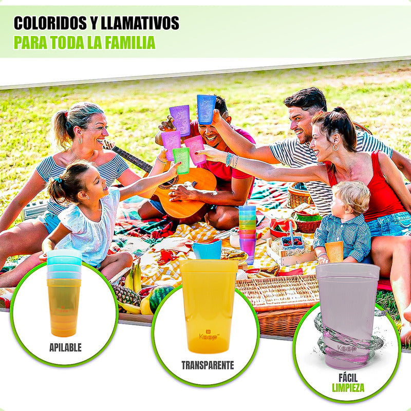 Vasos Plasticos Vasos Plasticos 500 Ml Vasos Plasticos Keep Arcashopping Vasos Plasticos Reutilizables Vasos Para Fiestas Vasos De Bebidas