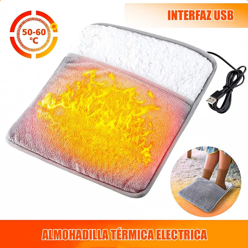 Calienta Pies Calentador De Pies Eléctrico Almohadilla Usb Calentador De Manos Termico 5v Chiporro Almohadilla Termica Electrica Franela Invierno Calienta Camas Calentadores Pies Okshop