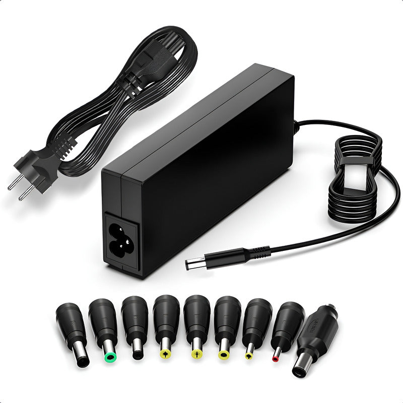 Cargador Universal Notebook Adaptador Notebook Universa 120w Negro