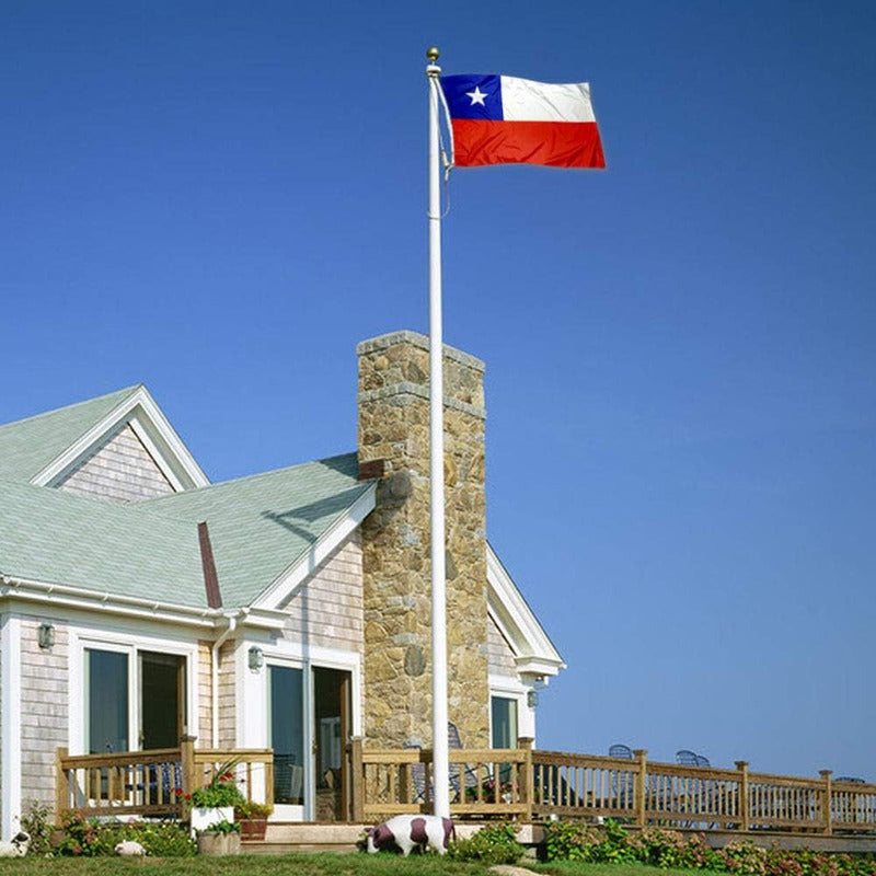 Bandera Chilena Bordada Banderas De Chile 135x90 Bandera Bandera Chile