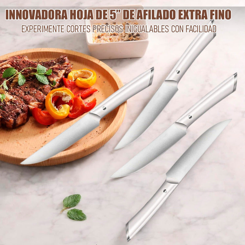 Cuchillo Para Carne Cuchillo De Cocina Cuchillos Carniceros Blanco