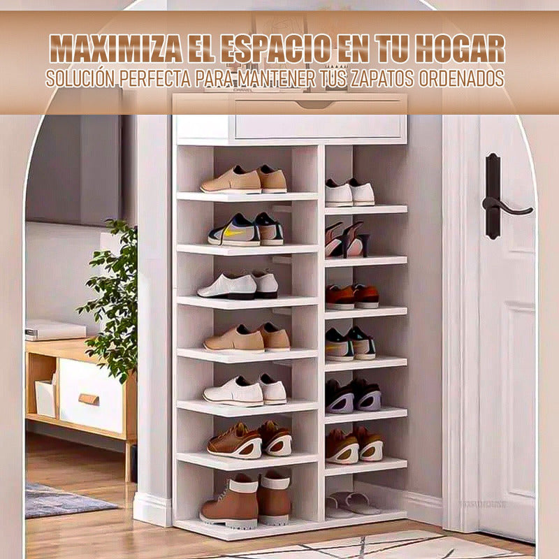 Zapatero Recibidor Mueble Zapatos Mueble Zapatero 14 Pares Blanco