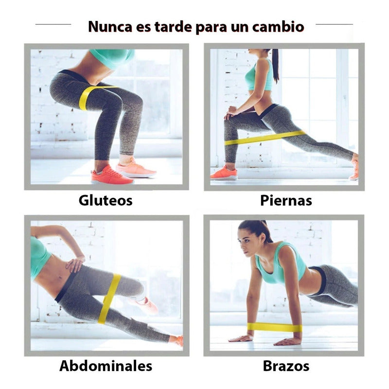 Banda Elastica Calistenia Ligas De Resistencia Kit Ejercicio