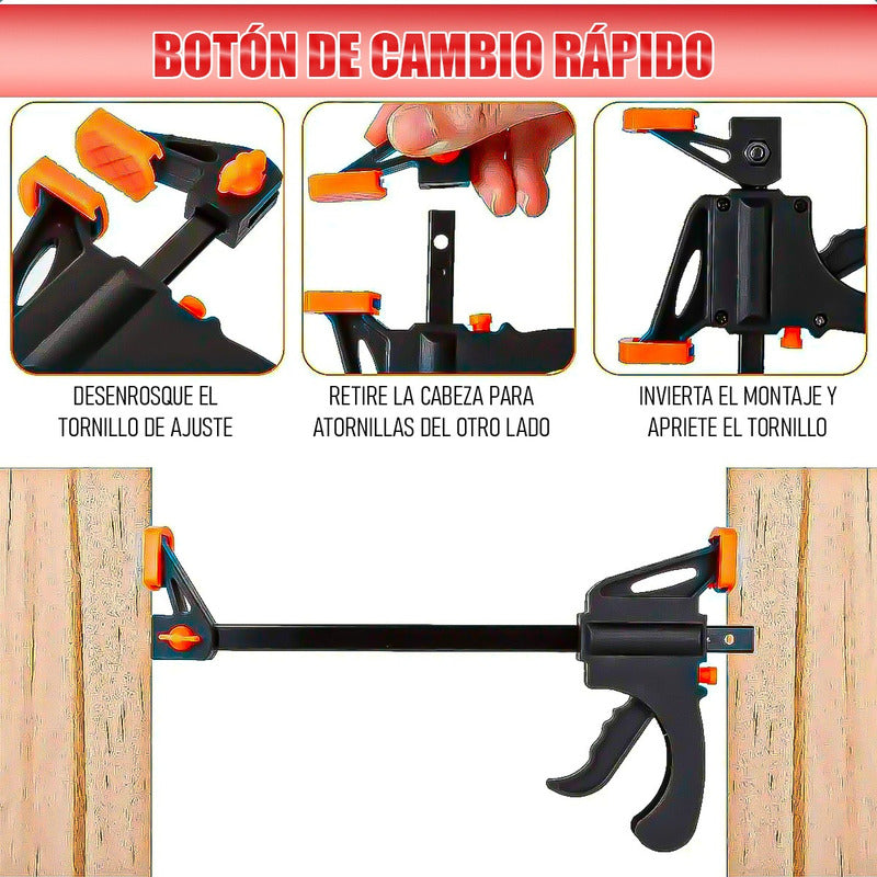 Prensa Abrazadera Carpinteria Prensa Para Madera Separador