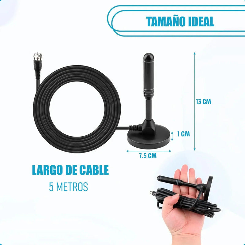 Antena Digital Tv Exterior Antena Para Tv Hd Antena Smart Tv Amplificador Antena Tv Vhf 4k Interiores Okshop Antena Digital Para Tv Conector Coaxial Antena Tv Hd Antena Para Smart Tv Plastico