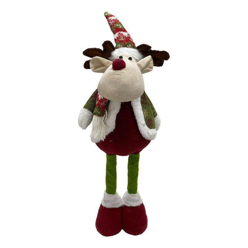 Monos Patas Largas Navidad Pascuero Reno Muñecos Navideños