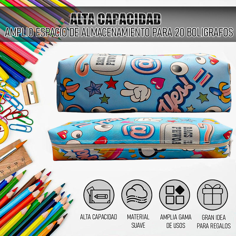 Estuche Escolar Estuche Para Lapices Estuche Niños Estuches Modelo 2