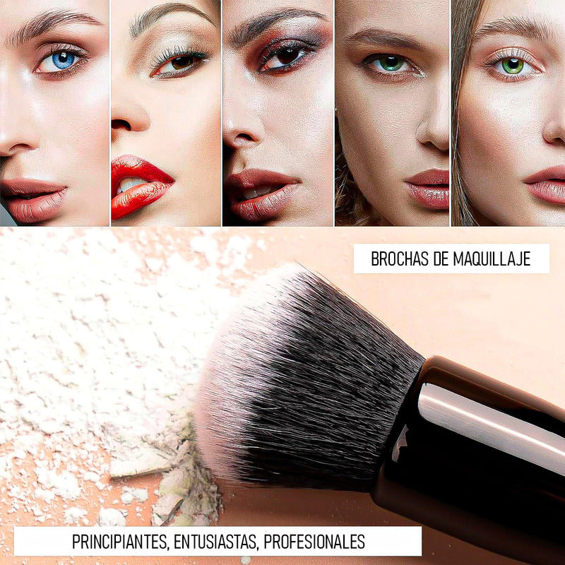Brochas Maquillaje Profesionales Brocha Maquillaje Brochas Negro